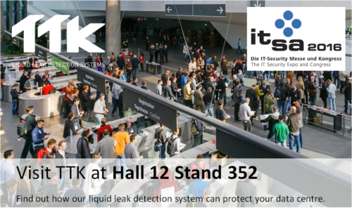 Visit TTK – Water and Hydrocarbon Leak Detection Systems Provider – at IT Security Expo and Congress, Nuremberg