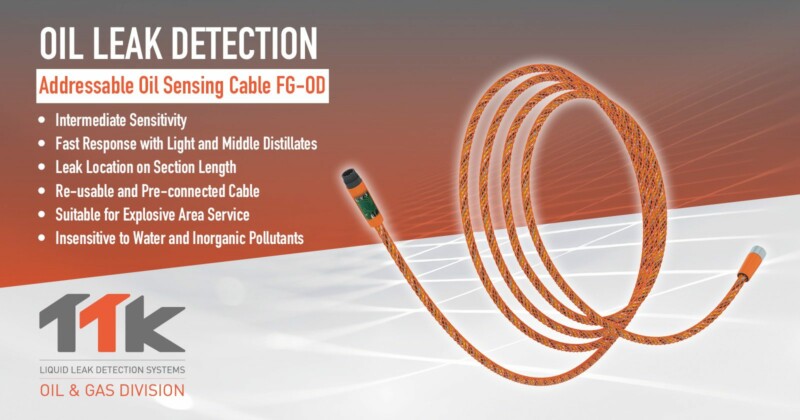 A Reliable Hydrocarbon Leak Detection – TTK Hydrocarbon Sensing Cable FG-OD