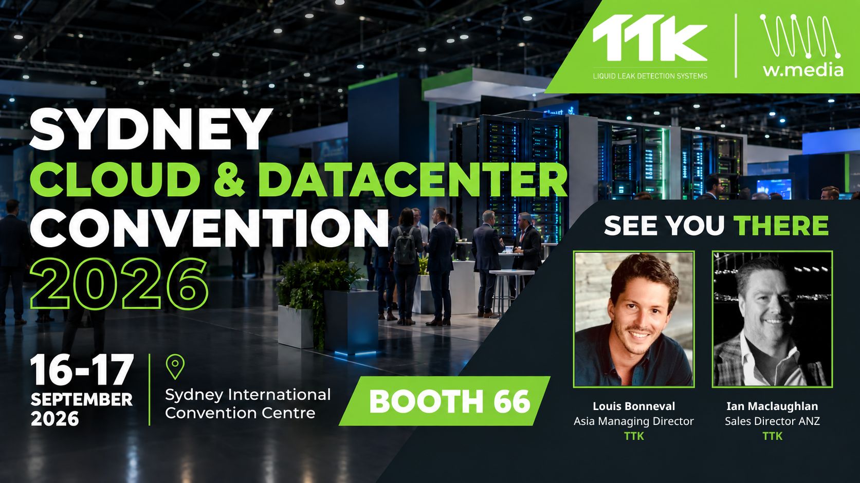 TTK will exhibit at Cloud & Datacenter Convention Sydney 2026